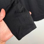 Eileen Fisher Black Round Neck Long Sleeve Shirt Size Medium Photo 3