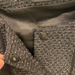 Tahari  Black Textured Shoulder Pads  Blazer size 10 Photo 5