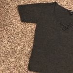 American Dream criss cross v-neck t-shirt Photo 1