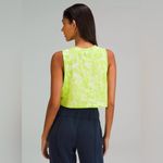 Lululemon All Yours Crop Tank Marmoleado Tie Dye Eccentric Lime Photo 1