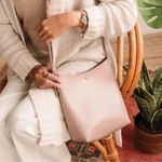 Anthropologie SAMARA Mauve Crossbody Bag from Anthropology Photo 7