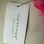 American Threads NWT  Pink Crop Top Halter Style Photo 2