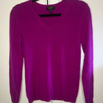 Charter Club  100% Cashmere V neck Sweater Photo 0
