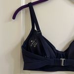 Athleta Women's Twister Underwire Bikini Top Navy 32D/DD Navy 964874 Photo 6