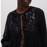 ZARA  NWT plumentis sequin top/shrug Photo 2