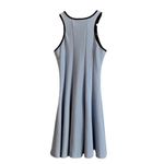 Blu Heaven Women's M Blue Dress Casual Solid Photo 1