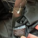 NWT Joh. Willis Black Textured A line Midi Skirt Pearl & Rhinestones Sz L 💚🎀 Size L Photo 11