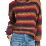 Pistola “Carlen” Oversized Wool-Blend Sweater Striped Size M Cottagecore Photo 0