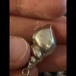 Silver plated seashell sea shell cute i9 Photo 4