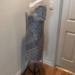 Helene Blake Vintage Art Deco Flapper Lace Fringe Midi Dress EUC Sz 12P 80’s Photo 31