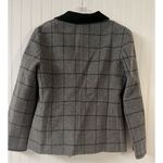 Alexandra Bartlett wool jacket plaid size Large Black Photo 1