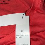 Zelos  women’s size XL long sleeve t-shirt CORAL GO HARD OR GO HOME active casual Photo 6