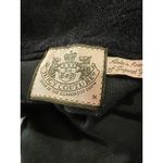 Juicy Couture Black Velour Track Jacket Zip Up Mock Neck Pockets Size M Photo 4