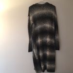 Sun & Shadow  women’s black, grey and white long Cardigan​​ Photo 5