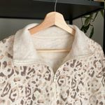 Aerie NWT Animal Print Quarter Zip Pullover Photo 1