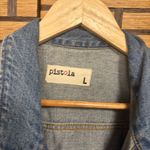 Pistola  Distressed Denim Jacket Size Large Photo 8
