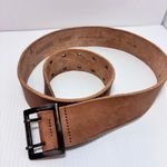 Diesel  Vintage 100% Leather Made in Italy Brown Belt Size 95 /‎ 38"-40" Photo 1