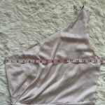 Ramy Brook Dress Kathleen One-Shoulder Asymmetric Oyster Nude 4 NWT New Photo 10