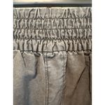 Aerie  Womens Smocked Waist Shorts Casual Lounge Gray Pockets Size M Photo 2