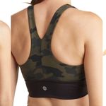 Gottex X by Keyhole Racerback Sports Bra Military Camo Print Green S Photo 3