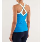 Lululemon Run Mile A Minute Tank Top Beach Blanket Blue Aquamarine 8 Photo 1