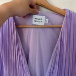 Hello Molly Love On The Horizons Plisse Dress - Lilac Photo 4