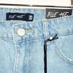 Blue Age Distressed High Rise Light Wash Jeans Shorts Size 29 Photo 2