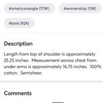 American Eagle Blue Peplum Retro Top Photo 12