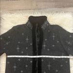 Covelo wool embroidered embellished coat jacket L Gray Size L Photo 8