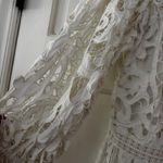 Ulla Johnson Albertine Dress Linen Lace Long Sleeve Pristine Guipure Size 2 XS Photo 4