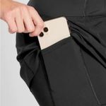 Athleta  Run With It 14” Skort Sz L Black Photo 2