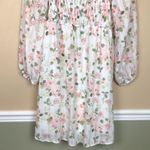 And Now This Women’s Floral Print Smocked Square Neck Long Sleeve A Photo 2
