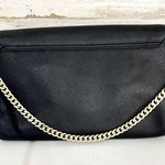 Kate Spade Black Leather Crossbody Hand Bag Chain Handle & Adjustable Strap Photo 1