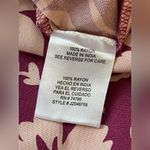 Patrons of Peace  Purple and Cream Floral Maxi Skirt Photo 3