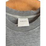 Varley  Bayliss Sweatshirt Womens Size S Gray Pullover Oversized Zip‎ Pockets Photo 1