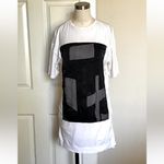 Helmut Lang  Quell Jersey Tee Dress 3D Mesh OOP Art Design Photo 1