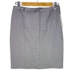 Chloé Skirt Size T36 XS Wool Silk NEW Grey Pockets Mini Business Professional Photo 1