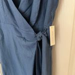 Tash + Sophie. NWT Blue Sleeveless Wrap Jumpsuit, Sz 10 Photo 2