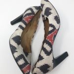 Dries Van Noten Dries Van Notten Tribal Print Heel Pumps Size 10.5 Photo 5
