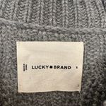 Lucky Brand Women’s Small Grey Sweater Crewneck Wool Alpaca Blend Photo 2