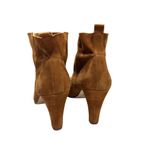 Sole Society Women's Laurel Ankle Booties Brown Suede Size 8 Photo 3