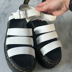 Dr. Martens Leather Blair Platform Sandals Photo 5