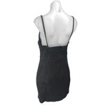 ZARA Women's Black Sleeveless Cami Camisole Mini Tank Denim Jean Dress Size L Photo 1
