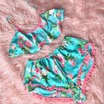 Victoria's Secret Victoria’s Secret Tropical Pom Flounce Set Photo 0