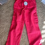 Lane 201 Red Cargo Pants  Photo 0