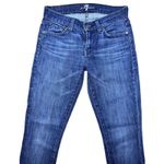 7 For All Mankind Roxanne Ankle Jeans Womens Size 25 Medium Wash Denim Photo 1