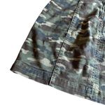 Free People  Camo Print Mini Skirt Casual Streetwear Fall Cotton Size 8 Women's Photo 6