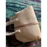 JustFab Pastel Pink Rosewater Faux Leather Silver Chain Handle Satchel Purse Photo 7