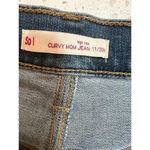 SO  curvy mom jeans Highrise distressed size 11 30 in waist Photo 3