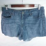 Canyon River Blues  14 Modern Skinny Stitched Pockets Cutoff Jeans Shorts Photo 0